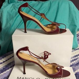 MANOLO BLAHNIK w/box and dust bag